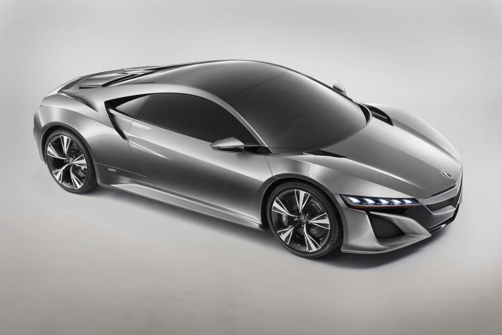 The Honda NSX. The Honda NSX.